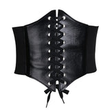 Black Red Pink Body Shapewear Women Gothic Clothing Underbust Waist Cincher Solid Color Sexy Bridal Corsets and