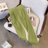 Women's Casual Pants 2025 Suit Fabrics With New Thin Casual Pants Commuting Suit Pants