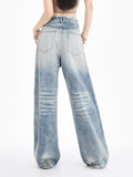 Zingj New Spring 2024 Model Is Loose, Thin, High Waist And Light Straight