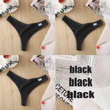 8 Colors Women's Thong G-String Cotton Thongs Women's Panties Sexy V Waist Female Underpants Pantys Lingerie