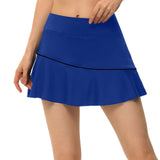 Women Sports Tennis Female Lining High Dance Fitness Short Skirts Quick Drying Solid Waist Mini Golf Sporting