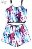 Women 2 piece set Velvet Sleepwear Sexy Spaghetti Strap Shorts Pajamas Suit Ladies Casual Sleepwear Female Pajama Party