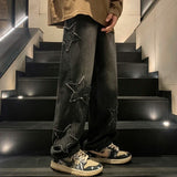 Womens Boyfriend Baggy Jeans Men White Denim Trouser Korean Streetwear Straight Casual Jean Pants Vintage Femme Fashion