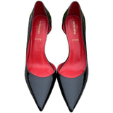 Bed Cannon Shoes Women's Fine Heel 2025 New Autumn Black Red Back 10 Cm Sexy Pointed Single