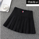 Skirts 100 Folded Skirt Spring And Autumn High Waist 2025 New Half-Dress Summer Large Size A Grid Short Student Skirt
