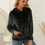 Hair Dresser Popular Style 2023 Fashion Sweater With Velvet Autumn And Winter