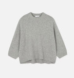 Zingj Shot-Hot Winter 2023 New Pink Sweet Round Collar Set Sweater-Outfit