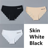 Seamless Panties Ladies Thong Plus Size Women Sexy G String Low Waist Panty Solid Ice Silk Intimates Underwear M-XL