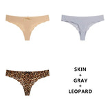 3Pcs/Lot Seamless Panty Set Underwear Female Comfort Intimates Fashion Ladies Low-Rise Briefs Panties Women Sexy