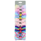 2.75 Handmade Print Unicorn Rainbow Hair Bows With Clips For Kids Girls Hair Accessories Hairpins