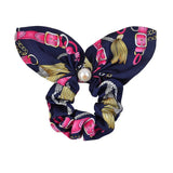Chiffon Bowknot Elastic Hair Bands For Women Girls Solid Color Scrunchies Headband Hair Ties Ponytail Holder Hair