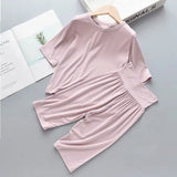 Summer Baby Girls Clothes Pajamas Sets Boy Pyjamas Kids Homewear Modal Nightwear Children's Indoor Clothing Pijamas