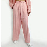 Women Linen Shorts 2 Piece Set Casual Oversize Shirts And Wide Leg Shorts Suits Loungewear Solid Summer Loose
