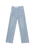 Seam Detail Washed Boyfriend Jeans- Outfit