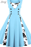 5XL Big Size Women Robe Pin Up Dress Retro Vintage 1950s 60s Rockabilly Swing Summer female Dresses Elegant Tunic