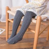 Leggings Winter Autumn Cotton Kids Stockings Stretchy Solid Pants Toddlers Kids Pants Girls Pantyhose For 2-8 Yrs