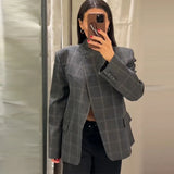 Autumn And Winter New Temperament Collar Short-Term Warm Long-Sleeved Fur Coat