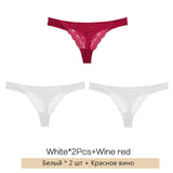 Sexy Lace Panties Women Low-waist Underwear Women's Thong Female G String Breathable Lingerie Temptation Intimates