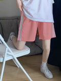 High Waist and Thin Pants, Loose Sports and Casual Pants, Slim Straight Pants, Women's Middle Pants Summer Booty