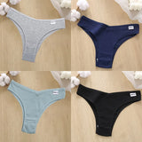 Cotton Panties Women's Panties FINETOO Sexy Female Underpants Low Waist Underwear Women Pantys Lingerie