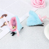 Styles Plush Animal Ears Hairpins Lolita Sweet Fluffy Ear Cosplay Anime Hair Clips Party Costume Hair