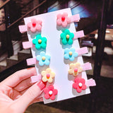 New Girls Cute Cartoon Ice Cream Unicorn Hair Clips Kids Lovely Hairpins Headband Barrettes Fashion Hair