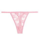 Mesh Women's Thongs Low Rise Waist G-String Female Transparent Panty Hollow Out T-Back Girl Intimate Underwear
