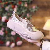 Zingj Casual Shoes Female 2024 Spring Autumn New Korean Version Fashion Lazy People A Foot Pedal Sports Women's Shoes A