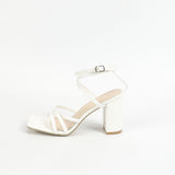 Temperament Women High Heel Sandals Lady Fashion Sandals Simple Comfortable Square High Heels