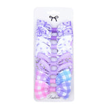 Pcs/set Grosgrain Ribbon Print Hair Bows With Clip For Cute Girls Hair Clips Hairpins Barrettes Headwear Kids Hair
