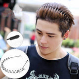Men's Women Sports Wave Hair Band Metal Black Hairband Headband