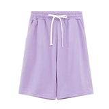 Summer Shorts Women High Waist Shorts 2021 short femme Solid Color Side Pockets Casual