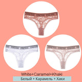 Floral Lace Underpants Women Thong Lingerie Sexy Panties Perspective Underwear Panties Solid Briefs For Female
