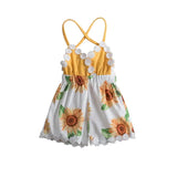 Baby Girl Clothing Ruffle Sleeve Bikini One-Piece Swimwear Baby Girls Swimsuit Bathing Beach Costume Newborn Clothes