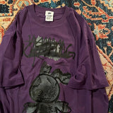 Graffiti Rabbit Print Plus Size Round Neck Short Sleeve TShirt Women y2k Streetwear Loose Half Sleeve y2k Top woman
