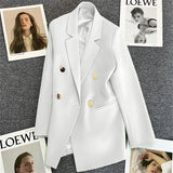 Zingj Fried Street Small Suit Jacket Female 2023 Spring And Autumn New Korean Version Web Celebrity Temperament Small Casual