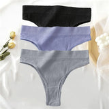 New Seamless Women's Panties Set High Waisted Thongs Woman Comfortable Women's Cotton Briefs Sexy Underpants For
