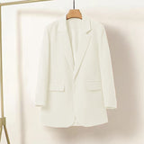 Suit Jacket Woman 2025 Spring And Autumn New Temperament Design Sense Of Small Casual Shoulder Suit