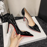 Pure Lusty Design High Heels Spring And Summer New Personality Small Finger High-Point Fine Heel Single