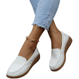 Zingj Doudou Shoes For Women In Summer 2023 Round Head Flat-Bottomed Simple Casual Mother
