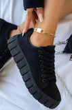 Zingj New Wish Independent Station Large Size Leisure Sports Flat Shoes Tie Canvas Shoes Women's