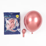 5/10/12inch Glossy Metal Pearl Latex Balloons Thick Chrome Metallic Colors helium Air Balls Globos Birthday Party