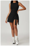 Tank Wrap Skort Tennis Dress- Outfit