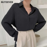 Office Ladies Striped Women Blouses Tops Full Sleeve Loose Women Shirts Elegant Spring Blusas Mujer
