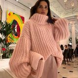 Winter Pullover Fluffy Long Sleeve