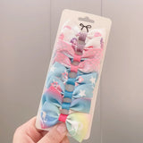 Grosgrain Ribbon Unicorn Printed Bowknot Hair Clips For Cute Girls Handmade Barrettes Hairpins Kids Hair