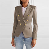 And Autumn Explosion Women's Autumn And Winter New Solid Fashion Casual Suit Short Coat