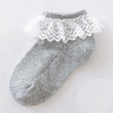 0 to 6 Yrs Toddler Baby Child Girls Ruffle Lace Ankle Cotton Dress Socks Princess Summer Cotton Eyelet Flower