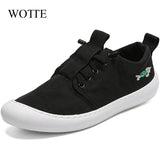 Casual Shoes Loafers Anti-Slip Breathable Shoes Man Fashion Solid Color Lace-up Flats Shoes for Men zapatillas de