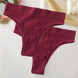 Seamless High Waisted Thongs Woman Sexy Women's Panties Comfortable Briefs Intimates Sexy Lingerie T-Back Pantys